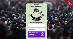 Desktop Screenshot of loanmatcher.com